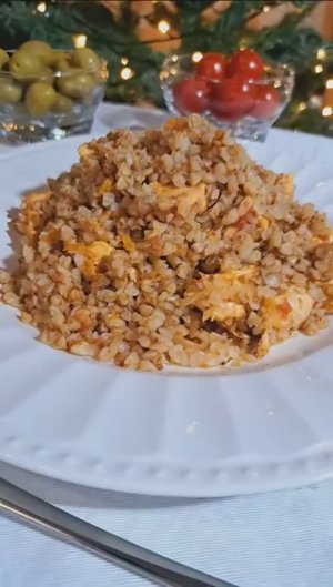 Вкусный, простой ужин! Гречка по-купечески!👍👍👍