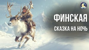Финская сказка на ночь для взрослых # Новогодняя волшебная сказка “Сампо-Лопарёнок”  у камина