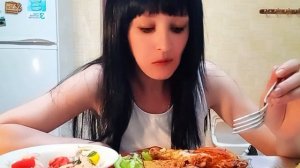 МУКБАНГ/Домашняя еда🍗🍗🍗🍗🥔🥔🥔🥔🫑🫑🫑🫑🥗🥗🥗🥗😜