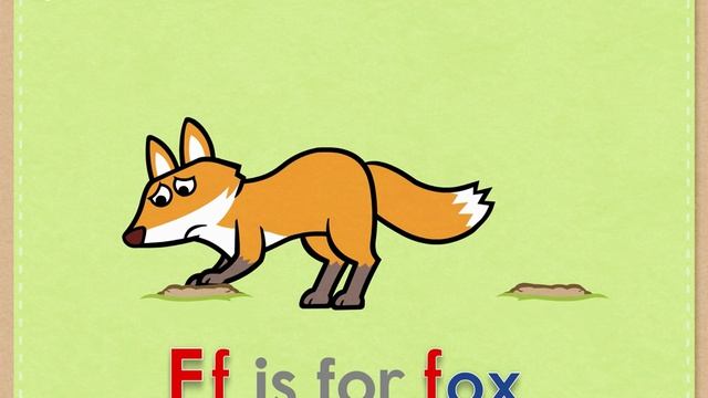 letter F ABC book