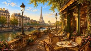 𝐅𝐫𝐞𝐧𝐜𝐡 𝐂𝐨𝐟𝐟𝐞𝐞 𝐒𝐡𝐨𝐩 𝐉𝐚𝐳𝐳 ☕ Soft Piano Music & Cozy Café Ambience for Focus