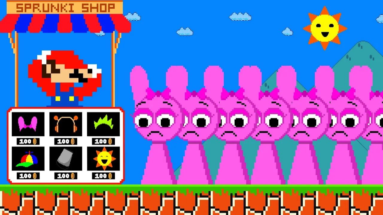 🆘 Finish The Pattern？ Помоги Спранки Pinky Грустная История! 🆘 смотреть онлайн