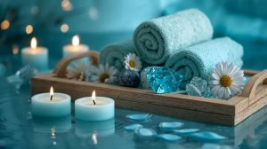 Атмосфера свечей — ночное spa-свечение и мягкие звуки воды