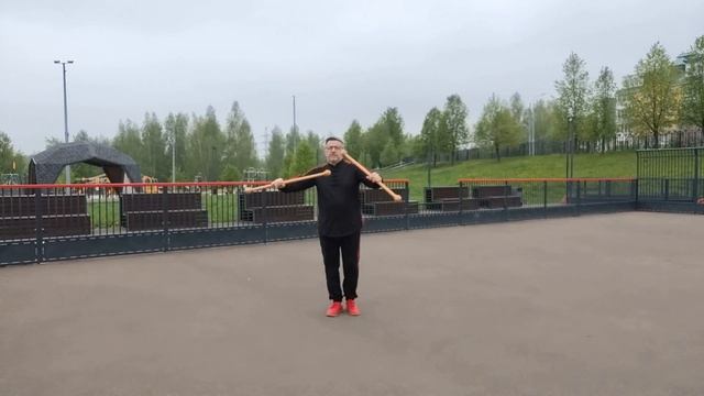 Тренировка с Дабл Балл Стаффами
