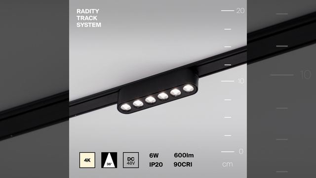 Светильник Maytoni Radity Points TR082-1-6W4K-M-B смотреть онлайн