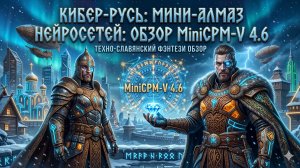 MiniCPM-V Карманный интеллект в стиле Кибер-Руси