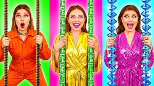 Бедная vs Богатая vs Ультра богатая Девушка в Тюрьме