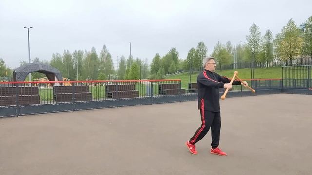 Тренировка с Дабл Балл Стаффами (2)