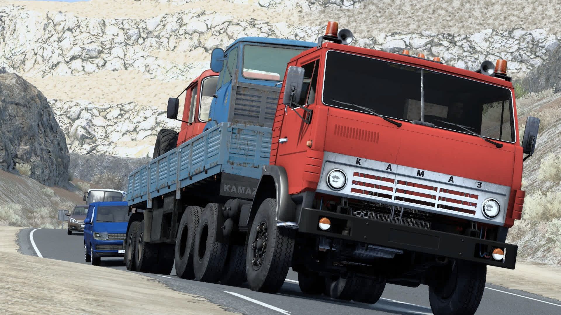 661 / ETS2 1.58 / КАМАЗ 5410 / Таджикистан дальнобой.