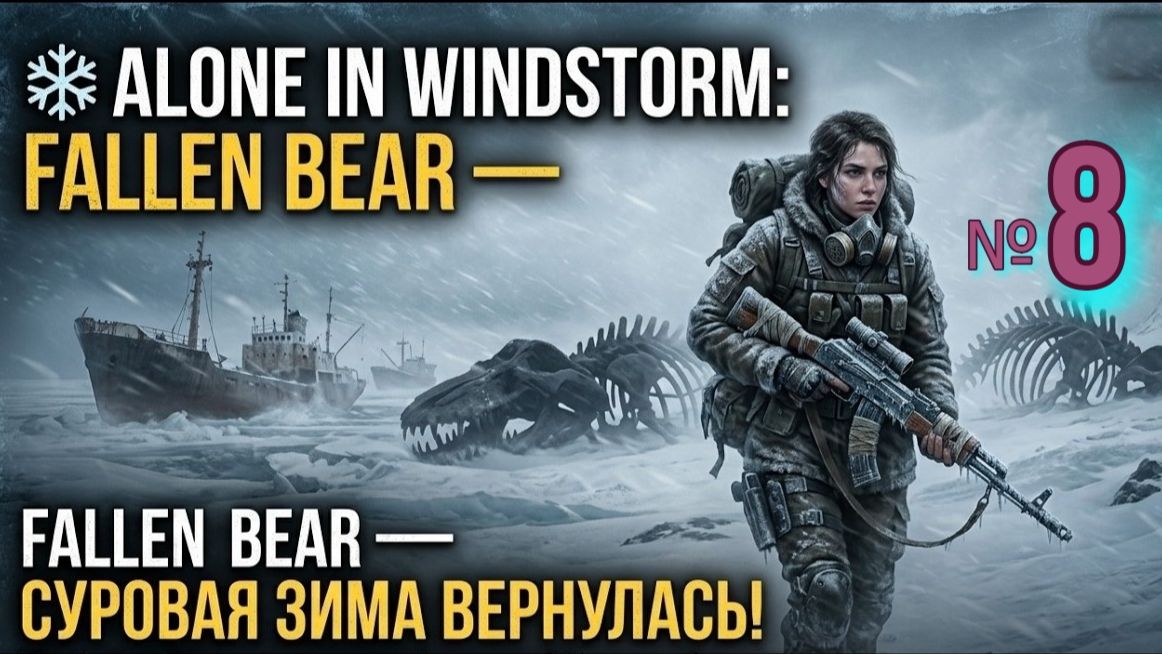 Alone in Windstorm. Fallen Bear № 8 . Расходные материалы