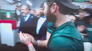 Победная раздевалка Ак Барс после 2 игры финала Кубка Гагарина #плейофф #кхл #кубокгагарина #хоккей