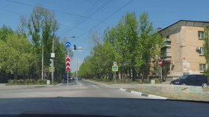 Поездка по экзаменационному маршруту г. Волжский с Валентиной. Проезд перекрестков и развороты