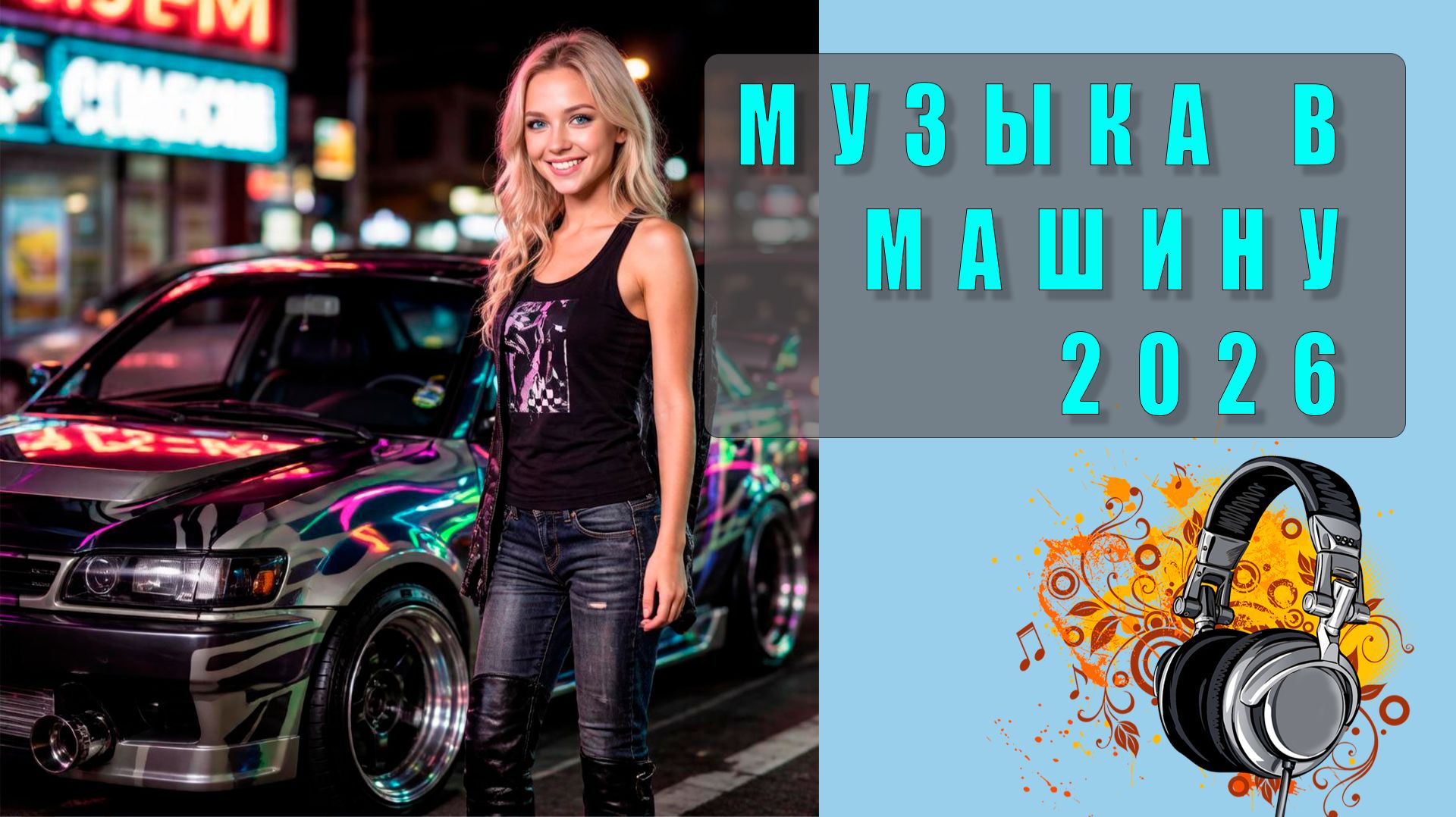 🔊 Мощная музыка с глубокими басами для твоей машины! 🚗💨