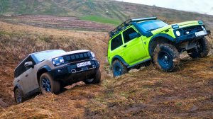 КИТАЕЦ УДИВЛЯЕТ! JETOUR T2 против НИВ и SUBARU на бездорожье