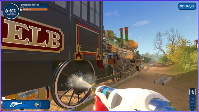 ( PowerWash Simulator ) – Back to the Future Special Pack №5 - Поезд времени Дока