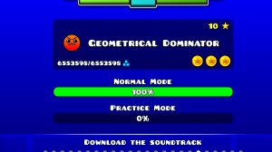 Geometrical dominator one's attempt by Robtop