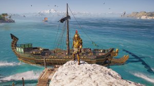 Assassins Creed Odyssey Ultimate Edition.Плывем к Геродоту Домой. А Дома жесть.