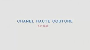 Показ женской коллекции Chanel весна-лето 2006