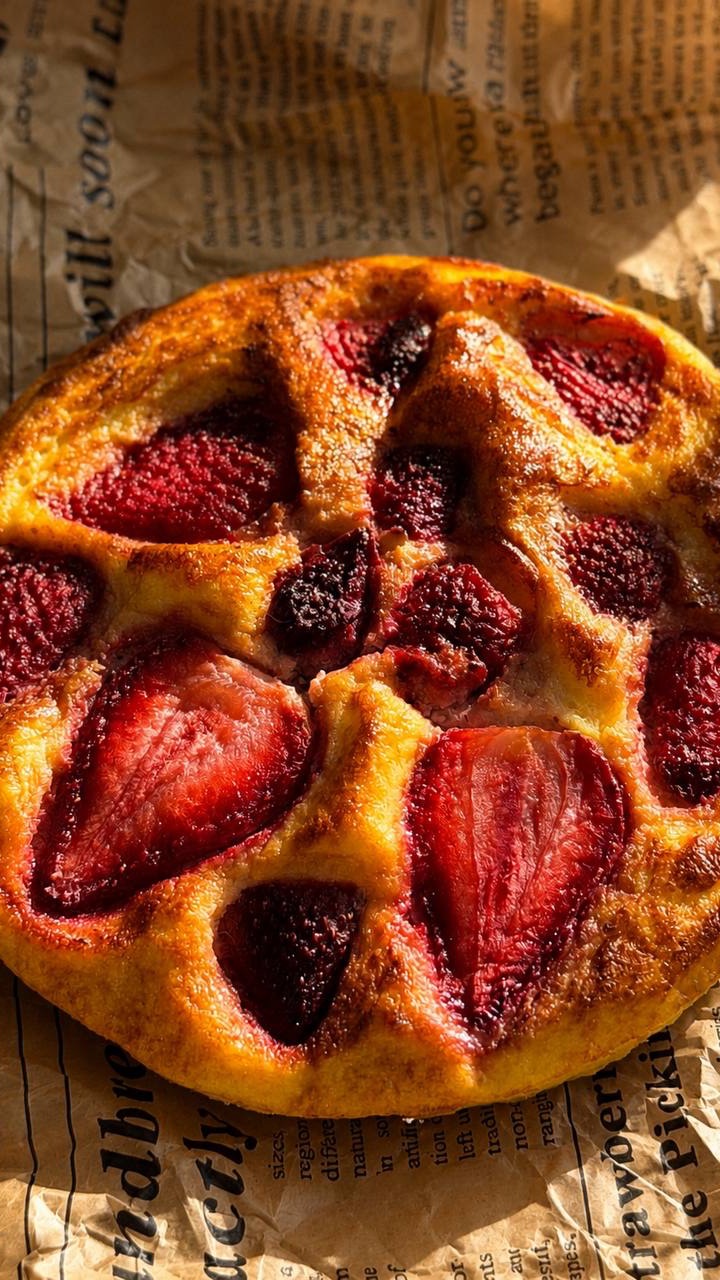 Пп -манник с клубникой 🍓