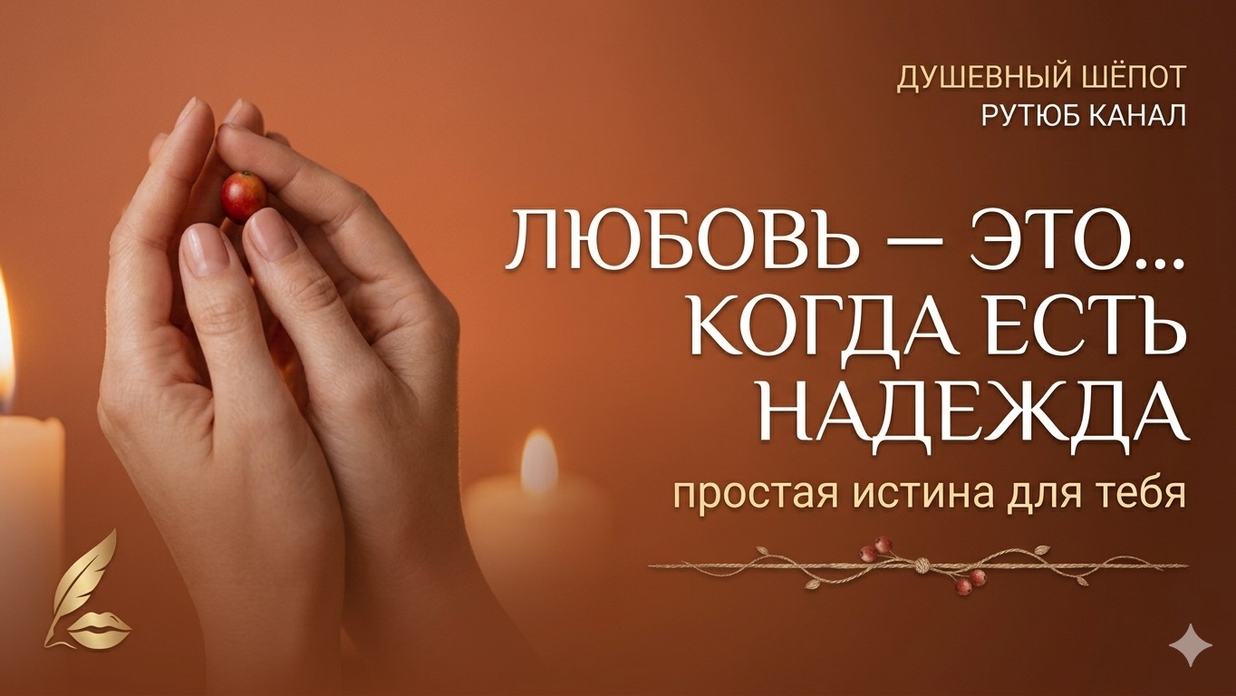 «Слова, которые согревают душу: О самом главном чувстве»