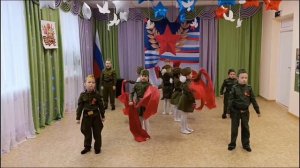 «Мы помним, мы гордимся!», Исполняют: Старшая группа«Звездочки»,  подготовительная группа«Солнышко»
