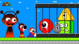 🎮 Finish The Pattern？ Круги Блоки Grounded in Спранки Prison 🎮