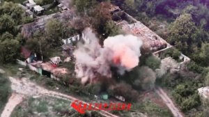 🔥Эпичное поражение пункта управления БпЛА ВСУ в Краснопольском районе Сумской области
