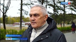 В селе Красный Курган прошли большие конные представления, посвященные годовщине Победы