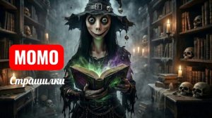 Момо Книга теней. Страшилки Момо.