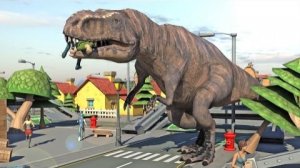 Dino Grand City Simulator Android Gameplay