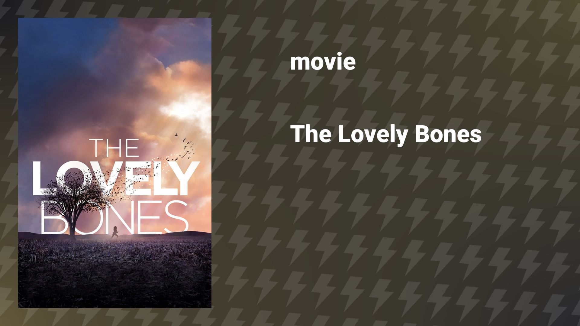 The Lovely Bones (movie, 2009) смотреть онлайн