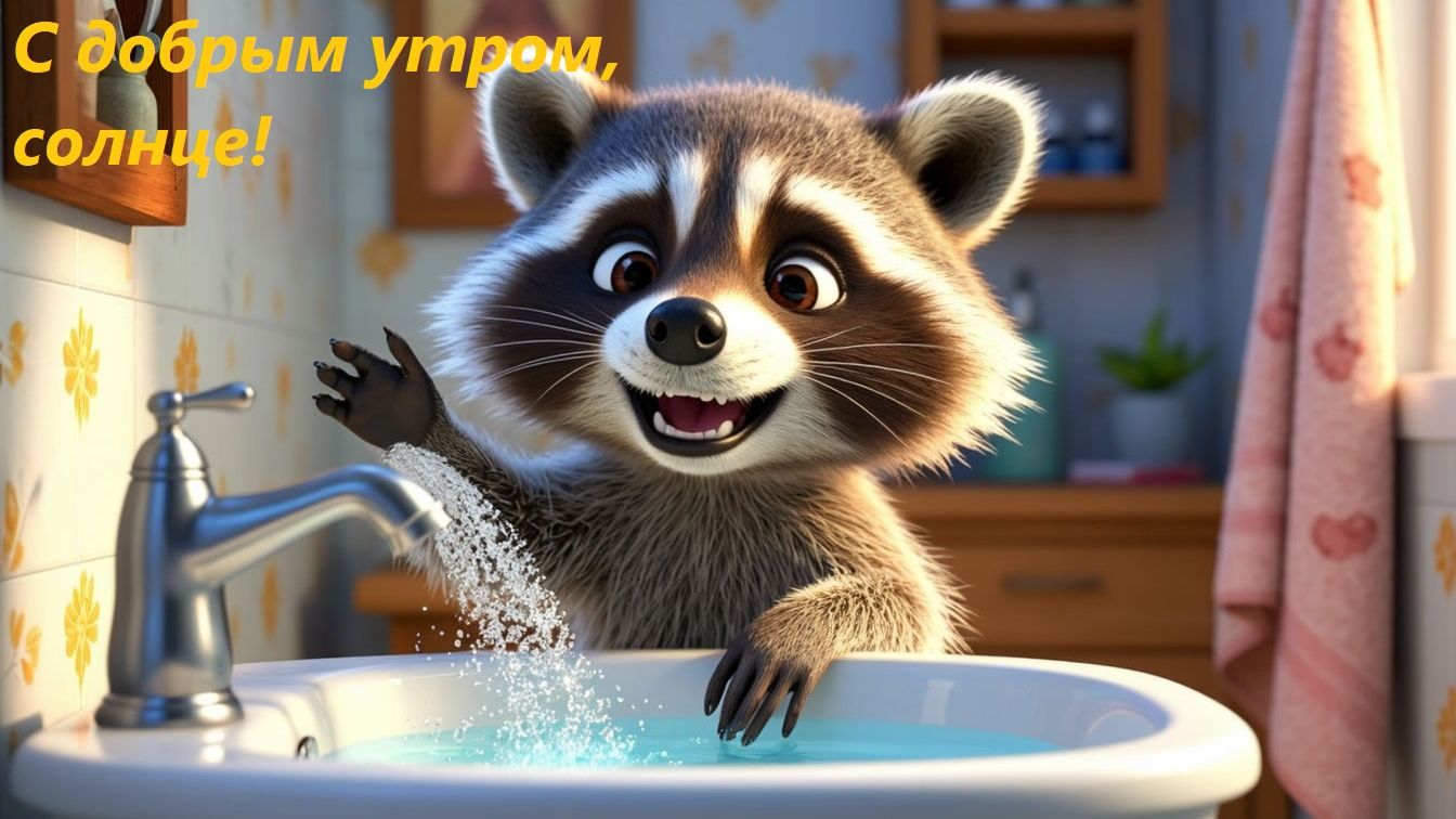 С добрым утром, солнце!