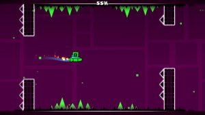 Прохождение уровня Base After Base на 3 монетки Geometry Dash