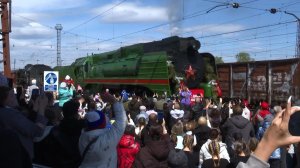 «Эшелон Победы» на станции Егоршино