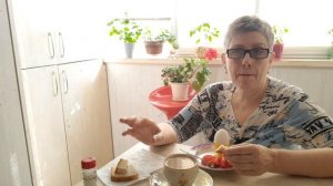 #Завтрак. Кофе с кефиром не зашёл мне.Но было вкусно!