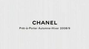 Показ женской коллекции Chanel осень-зима 2008-2009