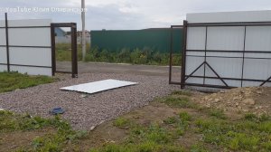 Архив 🤗  Купили участок. Добрались до фасадной стороны. Установка забора своими руками