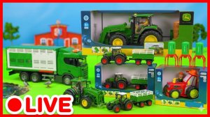 Приключения на ферме для детей 🚜 Трактор, автомобили, экскаваторы и транспортные средства