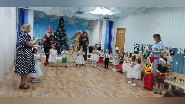 новый год в младшей группе детского сада