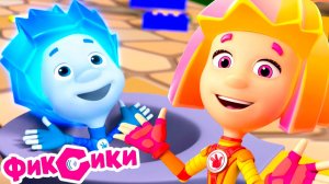 Фиксики — Мультфильм | Фиксики мультики для детей | Развивающая Игра лифт