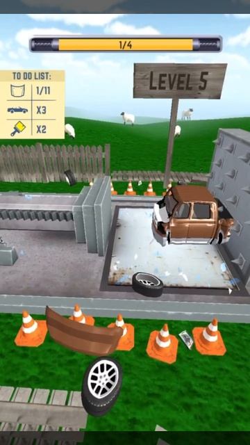 Разрушительное веселье/ Car Crusher Онлайн-игра симулятор смотреть онлайн