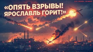 ЯРОСЛАВЛЬ ПОД УДАРОМ ОБЛОМКИ ДРОНОВ УПАЛИ НА ЗАВОД