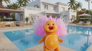 Мило или жутко? Фрукт сбрасывает ОГРОМНУЮ бомбу в бассейн! 🛁🌊 ЗАГАДОЧНОЕ РАЗОБЛАЧЕНИЕ ASMR🌈