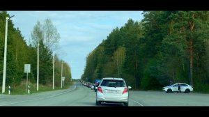 По доброй традиции особое патриотическое мероприятие — автопробег «Наследники Победы».