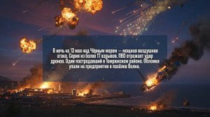 СТРАШНАЯ НОЧЬ В ТЕМРЮКЕ ОБЛОМКИ ДРОНОВ УПАЛИ НА ПРЕДПРИЯТИЕ, ЕСТЬ ПОСТРАДАВШИЙ