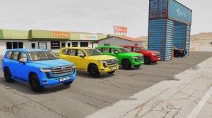 ТАЧКИ И МОЛНИЯ МАКВИН НА БОЛЬШОМ ГРУЗОВИКЕ! 🏎️ ТРЮКИ И ЯМЫ в игре Биминджи Драйв 🚧