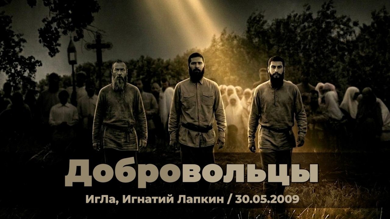 Добровольцы. Стихотворение Игнатия Лапкина / 30.05.2009