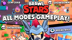 Играю во все режимы в Brawl stars на бойце Дамиан
