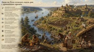 Почему люди на Руси селились вдоль рек: Исторический очерк
