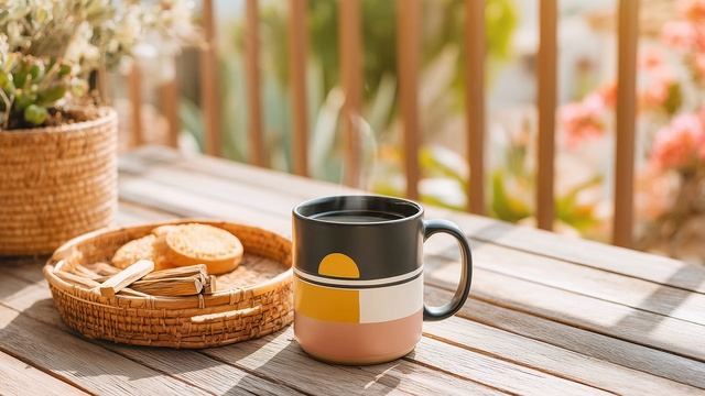 Кофейная музыка ☕ Нежный smooth jazz и позитивная босанова для работы и расслабления